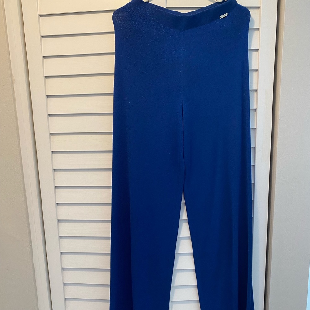 Blue pants with a little sparkle. New! Made in Italy 🇮🇹